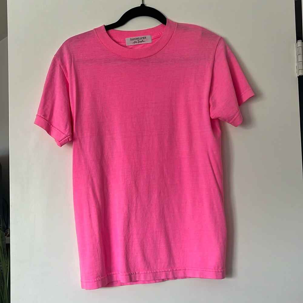 Daydreamer by Free People Neon Pink Shirt